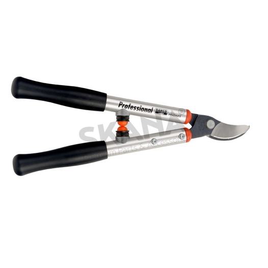 coupe branches bahco à lame tirantes (bois tendre et vert) avec manches en aluminium. longueur totale 400mm. ø: de coupe 30mm. p