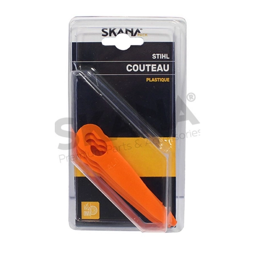 jeu de 5 couteaux plastique. pour modèles fsa45 remplace origine 4008-007-100, polycut 2-2.