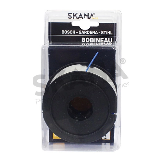 bobineau adaptable. ø fil : 2 mm pour modèles bosch: art23, art26, art26li, art30, art30fa, prt30, prt30fa - gardena: e+sense100