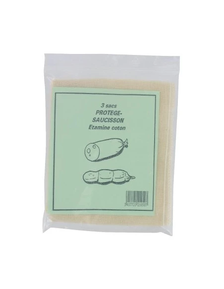 Sac écru à saucisson 35 x 17 3