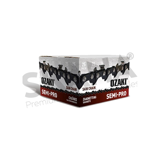 rouleau de chaîne de tronçonneuse ozaki semi-carrée ,3/8 ,050 25 pieds
