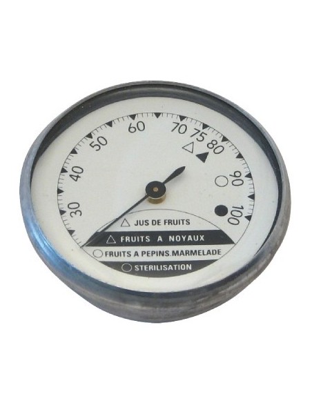 Thermomètre à cadran pour stérilisateur 0 à 100°c - LE PRATIQUE