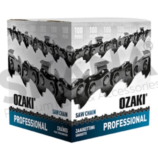 rouleau de chaîne de tronçonneuse ozaki semi carrée: 3/8lp .050 (1,3mm) 100 pieds.