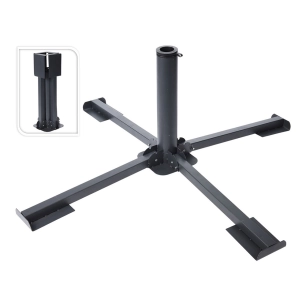 pied de parasol en métal