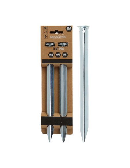 chevilles à angle ondulé 10 unités
