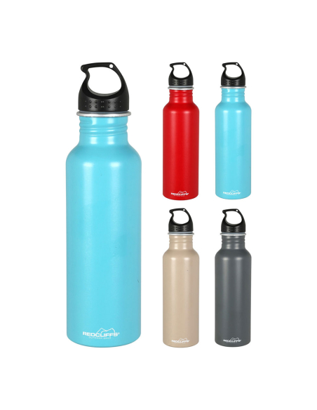 bouteille en aluminium 750 ml couleurs assorties