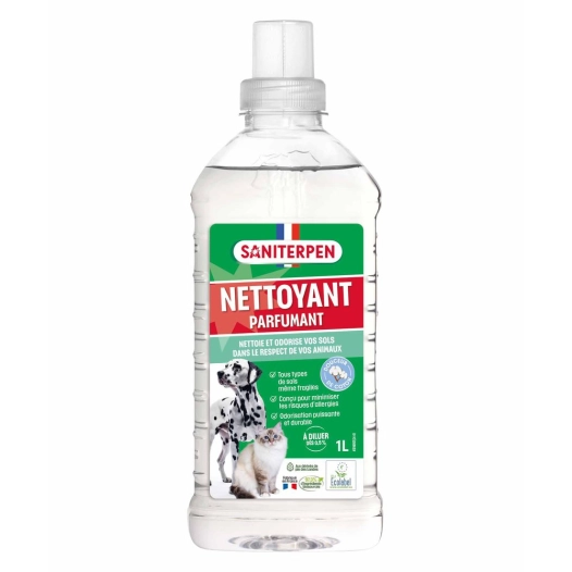 nettoyant parfumant tous types de sols 1l - saniterpen