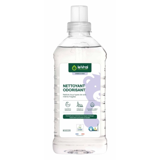 nettoyant odorisant tous types de sols 1l - la vrai babies&kids pro