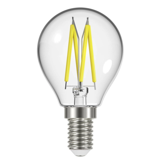 ampoule transparente classic poire led e14 4w 470lm blanc chaud - prolight