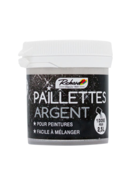 paillettes pour peinture 30 g - color plus