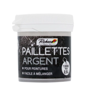 paillettes pour peinture 30 g - color plus