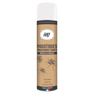 répulsif moustiques & moustiques tigres 400 ml tp19 - fury