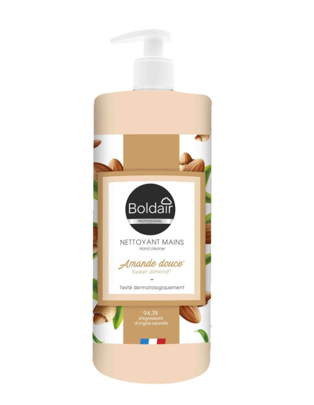 nettoyant mains à l'amande douce 500 ml - boldair