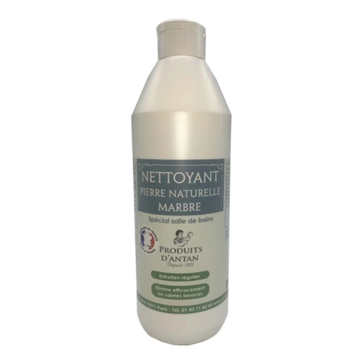 nettoyant salle de bain pierre naturelle marbre 500 ml - produits d'antan