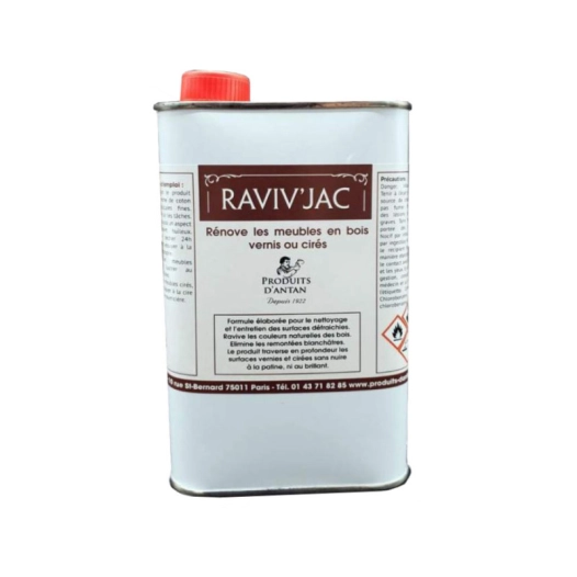 raviv'jac raviveur meubles bois cirés ou vernis 250 ml - produits d'antan