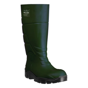 bottes pu sans sécurité o4 ci fo - taille 37 - vert - portwest