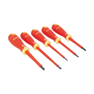 tournevis isolés bahcofit, jeu de 5 pièces