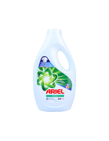 détergent liquide original ariel 25 lavages 125 ml