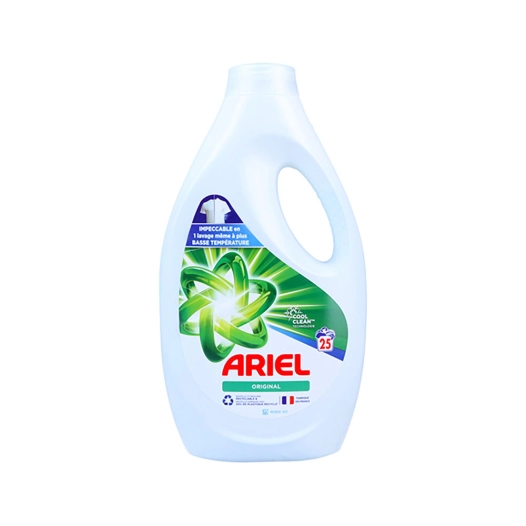 détergent liquide original ariel 25 lavages 125 ml