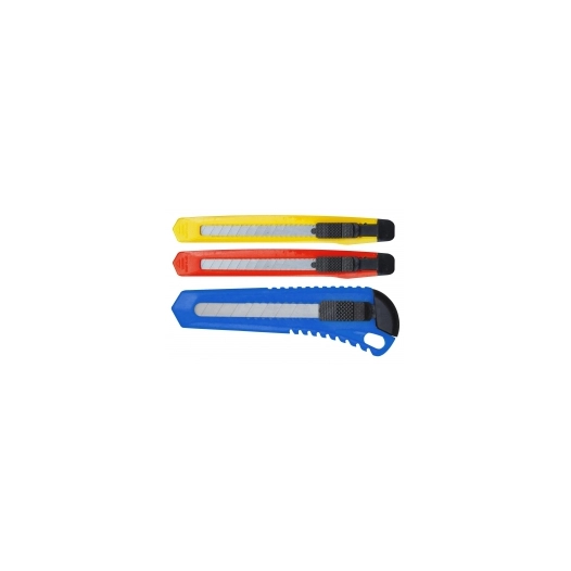 cutter tout plastique désignation pack de 3 cutters (9 mm x2 + 18 mm x1)largeur