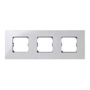 série 27 play cadre triple blanc