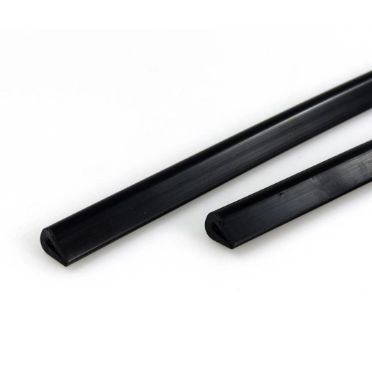 2 butoirs de porte souples 45cm noir - CARLinéa