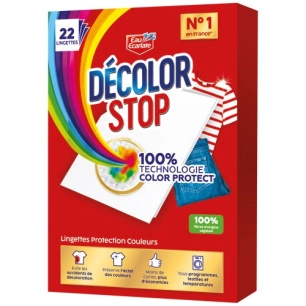 décolor stop eau ecarlate 27 lingettes - eau ecarlate