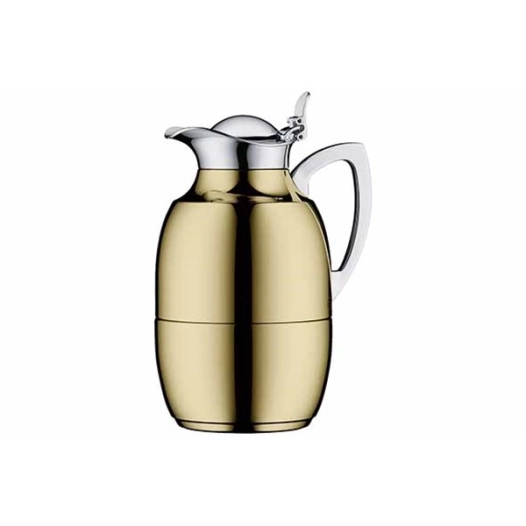 carafe 1 l d14.5 x h26.5 cm doré - juwel - alfi