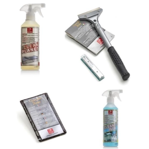 pack complet nettoyage pour plancha inox - 214006 - planet