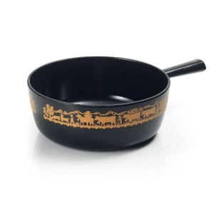 caquelon à fondue classic 22 cm - alpage - stockli