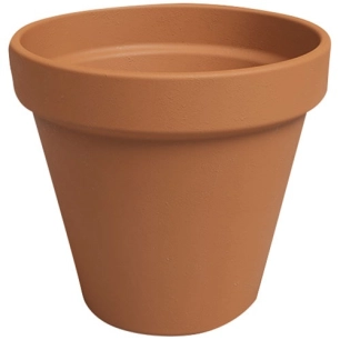 pot amalia en terre cuite ø39 cm naturel - artevasi