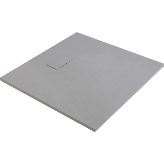 receveur gris 90x90 gaïa