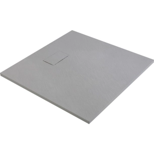 receveur gris 90x90 gaïa