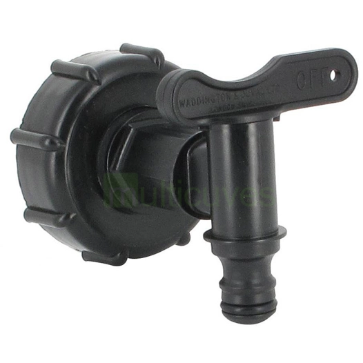 Robinet Cuve Eau S60x6 Avec Sortie Raccord Rapide - RAIN IRRIGATION