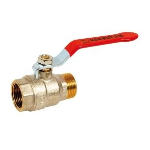 Vanne Sphere Laiton 1/4 Tour M/F 1/2 - RAIN IRRIGATION