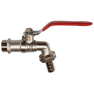 Robinet 1/4 Tour Laiton 1/2X3/4 - RAIN IRRIGATION