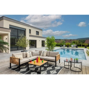 salon détente 5 places - martinique - jardiline