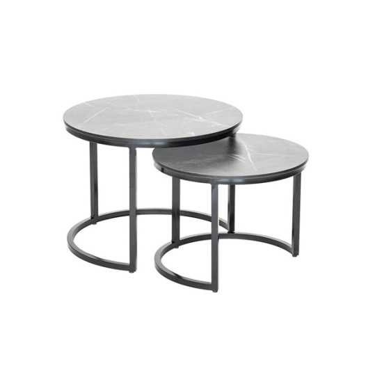 tables basses gigognes rondes - clipperton - jardiline