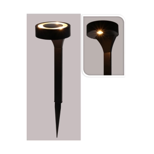lanterne solaire ø11 x 40 cm noire