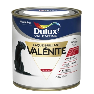 laque valénite brillant 0.5l - dulux valentine