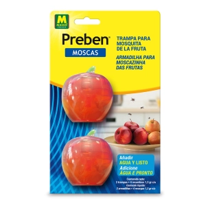 piège à mouches à fruits, 2 pièges + 2 pièges de rechange