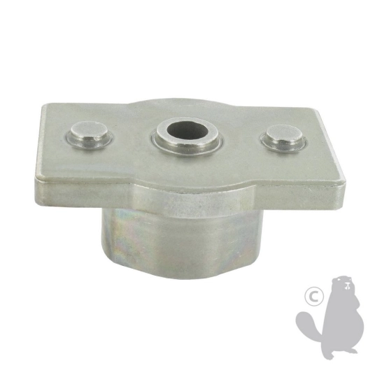 moyeu support de lame pour tondeuse ayp sears roper 20 et 22. origine: 850977. alésage: 22,2mm, h:32,2mm, profondeur du puit: 2