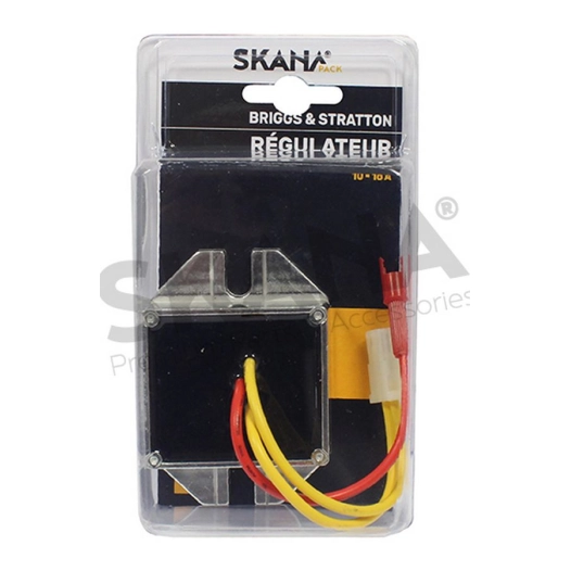 régulateur de tension. branchement avec sortie 3 fils. adaptable sur moteurs briggs & stratton. pour modèles 192400, 196400, 22