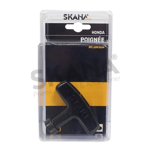 poignée de lanceur en plastique adaptable pour moteurs honda. pour modèles gx110, gx120, gx140, gx160 remplace origine 28461-zh8