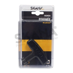 poignée de lanceur en plastique adaptable pour moteurs honda. pour modèles gx110, gx120, gx140, gx160 remplace origine 28461-zh8