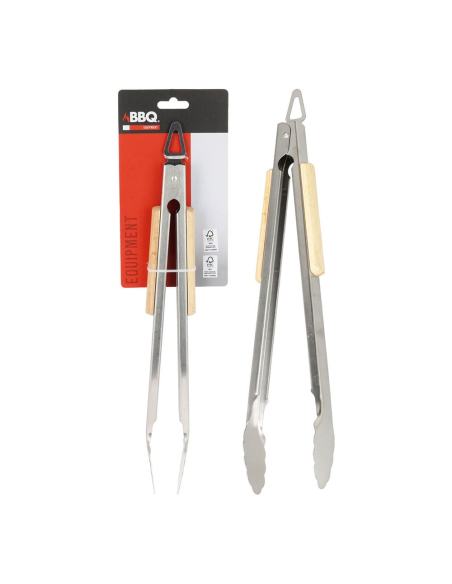 Pinces BBQ Inox 37,5 cm Précision et durabilité - BBQ