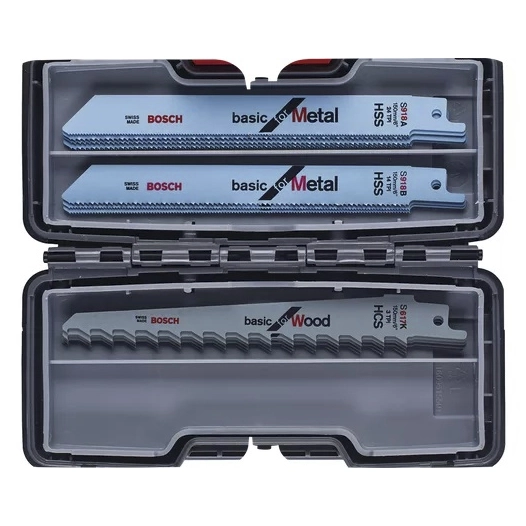 coffret scie sabre 15p bois