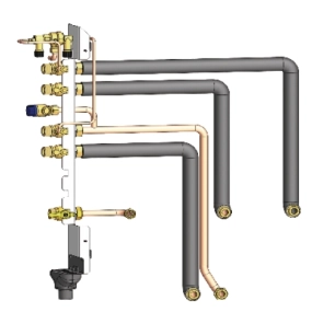 kit raccordement gauche