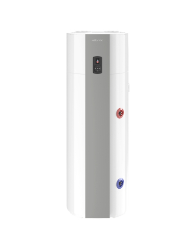 Chauffe-eau thermodynamique Calypso Connecté vertical sur socle 200 litres - R290 Atlantic