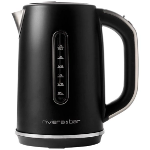 bouilloire 1,8l th° reglable noir - riviera & bar